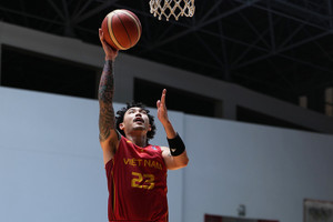 Bóng rổ nam chia tay SEA Games bằng trận đôi công mãn nhãn