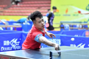 [Ảnh] Hứng khởi tập luyện trước thềm Giải vô địch bóng bàn quốc gia Báo Nhân Dân