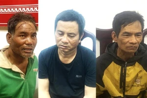 3 đối tượng Y Ju Niê, Nay Tam và Nay Yên tại cơ quan Công an. (Ảnh: Công an Đắk Lắk)