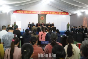 [Ảnh] Toàn cảnh phiên tòa xét xử vụ án “Khủng bố nhằm chống chính quyền nhân dân” ở Đắk Lắk trước ngày Tòa tuyên án