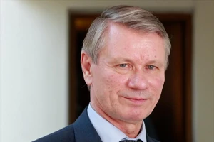 Giáo sư Vladimir Petrovich Buyanov, Chủ tịch Hội hữu nghị Nga-Việt. (Ảnh: Việt Cường)