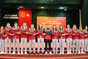 Những gương mặt vận động viên tiêu biểu của tỉnh Thanh Hóa.