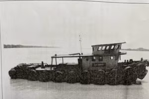 Hình tàu kéo LA-06695 được kiểm định tại Chi cục đăng kiểm tỉnh Long An lưu trữ tại cơ quan chức năng.