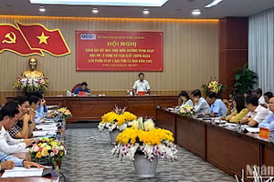 Hội nghị đánh giá kết quả thực hiện Chương trình OCOP tỉnh Cà Mau năm 2023 vào chiều 25/1.