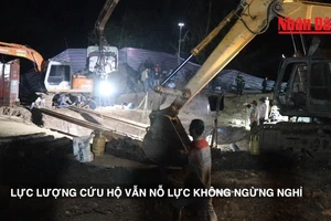 [Video] Lực lượng cứu hộ vẫn nỗ lực không ngừng nghỉ giải cứu bé trai ở Đồng Tháp