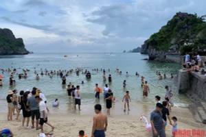 Các hoạt động tắm biển, vui chơi giải trí trên biển tại Hải Phòng tạm dừng do ảnh hưởng của bão số 3.