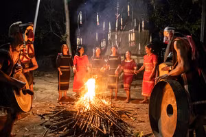 Đồng bào Xơ-đăng. (Ảnh: Thành Đạt)