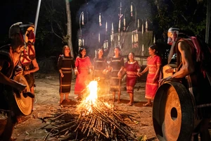 Đồng bào Xơ-đăng. (Ảnh: Thành Đạt)