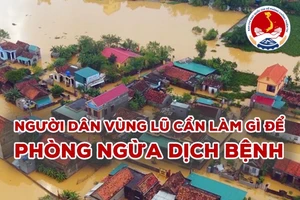 Người dân cần làm gì để phòng, chống dịch bệnh sau lũ