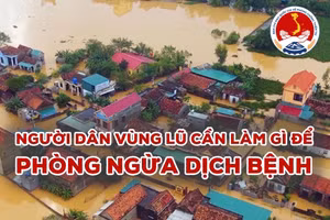 Người dân cần làm gì để phòng, chống dịch bệnh sau lũ
