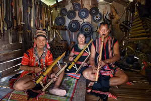 Người Gié triêng. (Ảnh: Thành Đạt)