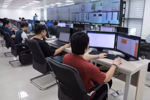 Hoạt động nghiệp vụ tại Trung tâm Công nghệ thông tin và Chuyển đổi số (Bảo hiểm xã hội Việt Nam).