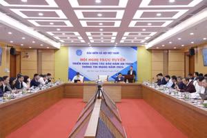 Toàn cảnh hội nghị trực tuyến triển khai công tác bảo đảm an toàn thông tin mạng 2024.