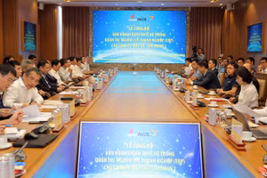 Toàn cảnh buổi lễ.