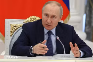 Tổng thống Nga Vladimir Putin. (Ảnh: AFP/TTXVN)