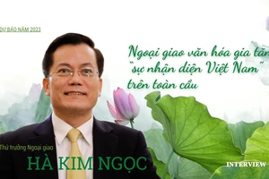 Thứ trưởng Ngoại giao Hà Kim Ngọc.