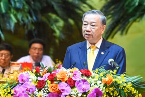 Tổng Bí thư, Chủ tịch nước Tô Lâm phát biểu chỉ đạo Đại hội.