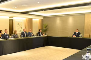 Thủ tướng Phạm Minh Chính làm việc với Hội đồng Kinh doanh Auckland.