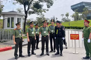 Các đơn vị Công an thành phố đã ứng trực 100% quân số.