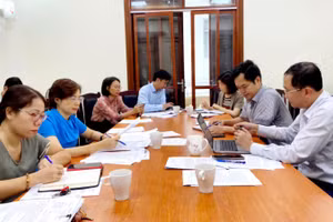 Tổ công tác của Bộ Tư pháp về nghiên cứu, đề xuất sửa đổi, bổ sung một số điều của Hiến pháp năm 2013.