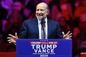 Tỷ phú Howard Lutnick. (Ảnh: AFP)