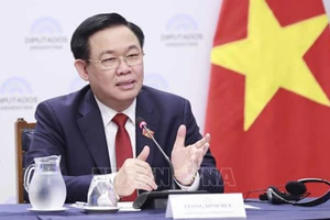 Chủ tịch Quốc hội Vương Đình Huệ. (Ảnh: Doãn Tấn/TTXVN)