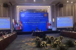 Quang cảnh hội nghị.