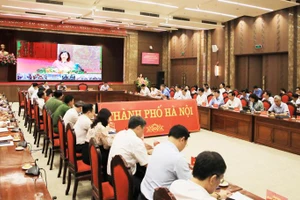 Quang cảnh hội nghị chiều 28/9.