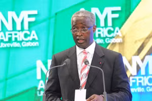 Chính quyền quân sự Gabon đã bổ nhiệm ông Raymond Ndong Sima làm Thủ tướng lâm thời. (Ảnh: AFP/TTXVN)