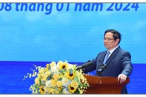 Thủ tướng Phạm Minh Chính phát biểu ý kiến chỉ đạo hội nghị.