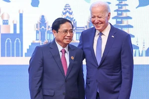 Thủ tướng Phạm Minh Chính và Tổng thống Hoa Kỳ Joe Biden.