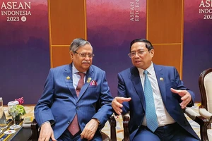 Thủ tướng Phạm Minh Chính và Tổng thống Bangladesh Mohammed Shahabuddin.