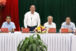 Quyền Chủ tịch Ủy ban nhân dân tỉnh Đồng Nai Võ Tấn Đức yêu cầu tăng cường công tác thanh, kiểm tra, siết chặt quy trình an toàn lao động trong sản xuất.