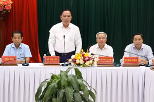 Quyền Chủ tịch Ủy ban nhân dân tỉnh Đồng Nai Võ Tấn Đức yêu cầu tăng cường công tác thanh, kiểm tra, siết chặt quy trình an toàn lao động trong sản xuất.