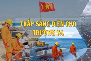 Thắp sáng điện cho Trường Sa