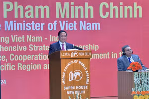 Thủ tướng Phạm Minh Chính phát biểu tại Hội đồng các Vấn đề Thế giới (ICWA).