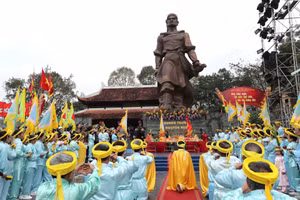 Lễ hội kỷ niệm 236 năm Chiến thắng Ngọc Hồi - Đống Đa (1789 - 2025). Ảnh: Thành Đạt