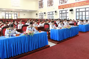 Đại hội làm trước để rút kinh nghiệm chỉ đạo của Chi bộ Tàu 251, Hải đội 512, Lữ đoàn 127, Bộ Tư lệnh Vùng 5 Hải quân.