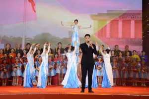 Liên hoan Nghệ thuật quần chúng Hà Nội 2024 có nhiều tiết mục văn nghệ đạt chất lượng cao.