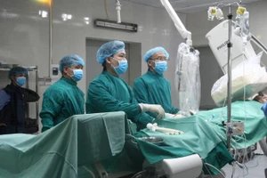 Bước tiến mới trong can thiệp mạch tại Bệnh viện Đa khoa tỉnh Lạng Sơn.