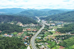 Cao tốc Bảo Lộc-Liên Khương sẽ được kết nối với cao tốc Liên Khương-đèo Prenn thuộc địa bàn tỉnh Lâm Đồng.