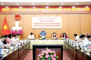 Toàn cảnh hội nghị.