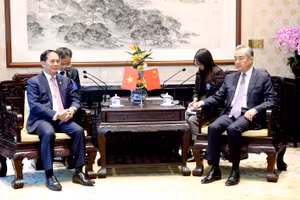 Bộ trưởng Ngoại giao Bùi Thanh Sơn hội kiến Bộ trưởng Ngoại giao Trung Quốc Vương Nghị.