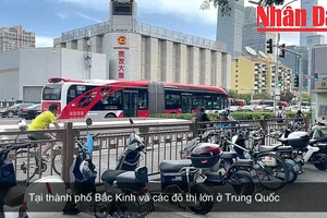 [Video] Trung Quốc bảo đảm an toàn phòng cháy, chữa cháy với xe máy như thế nào?