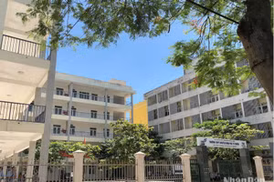 Trường THPT chuyên Khoa học Tự nhiên. Ảnh: VIỆT DŨNG 