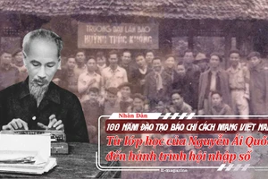100 năm đào tạo báo chí cách mạng Việt Nam: Từ lớp học của Nguyễn Ái Quốc đến hành trình hội nhập số