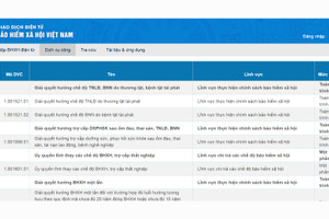 Quy trình giải quyết chế độ ốm đau, thai sản trên Cổng dịch vụ công từ ngày 1/7/2025