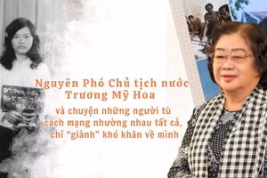 Nguyên Phó Chủ tịch nước Trương Mỹ Hoa và chuyện những người tù cách mạng nhường nhau tất cả, chỉ “giành” khó khăn về mình
