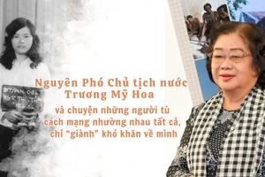 Nguyên Phó Chủ tịch nước Trương Mỹ Hoa và chuyện những người tù cách mạng nhường nhau tất cả, chỉ “giành” khó khăn về mình