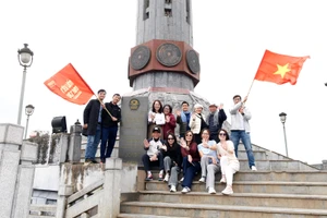 Lắp đặt bảng chip NFC check-in tại Hà Giang.